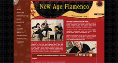 Desktop Screenshot of newageflamenco.com